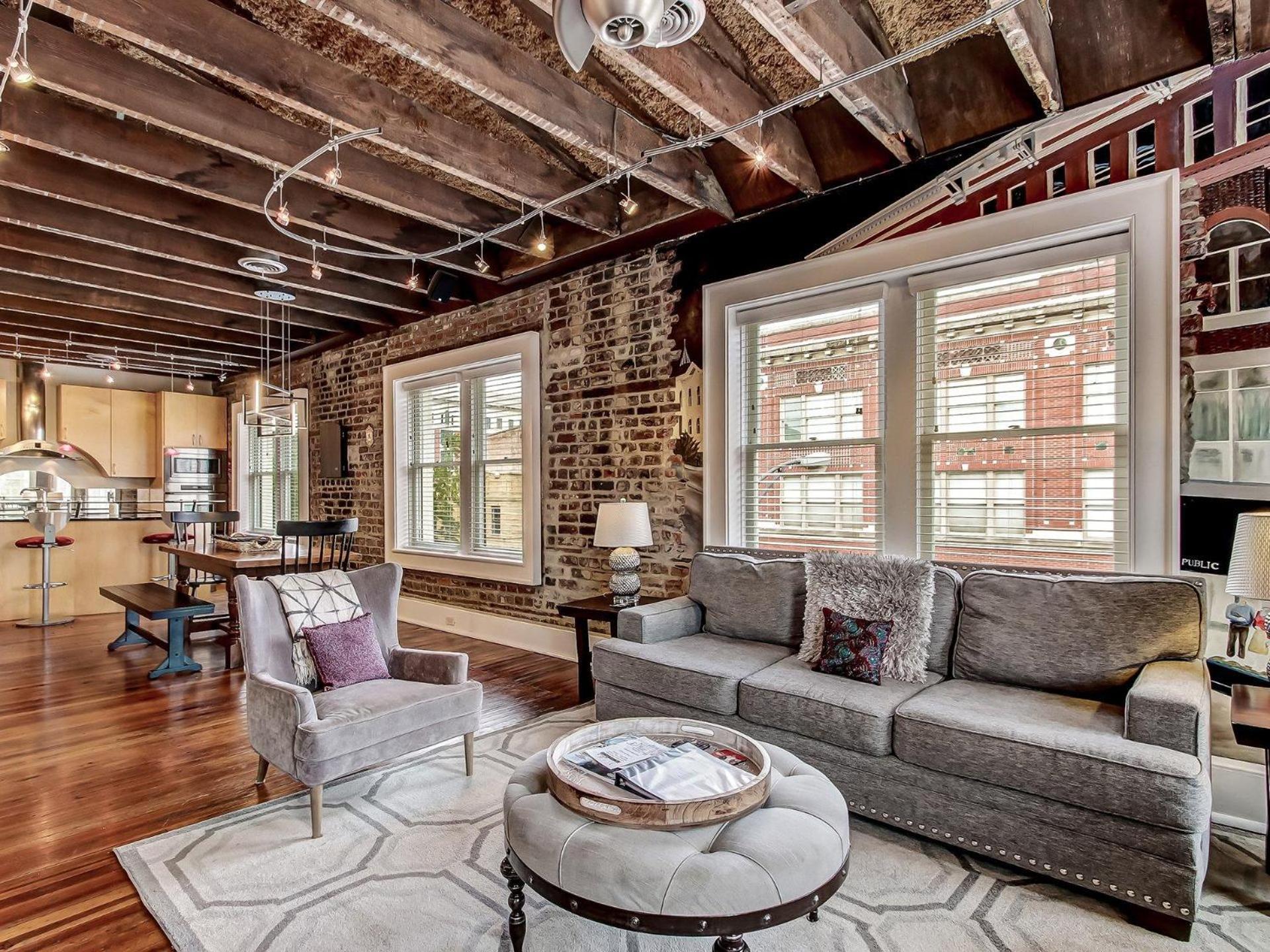 Broughton Corner Loft Apartment Savannah Exterior foto