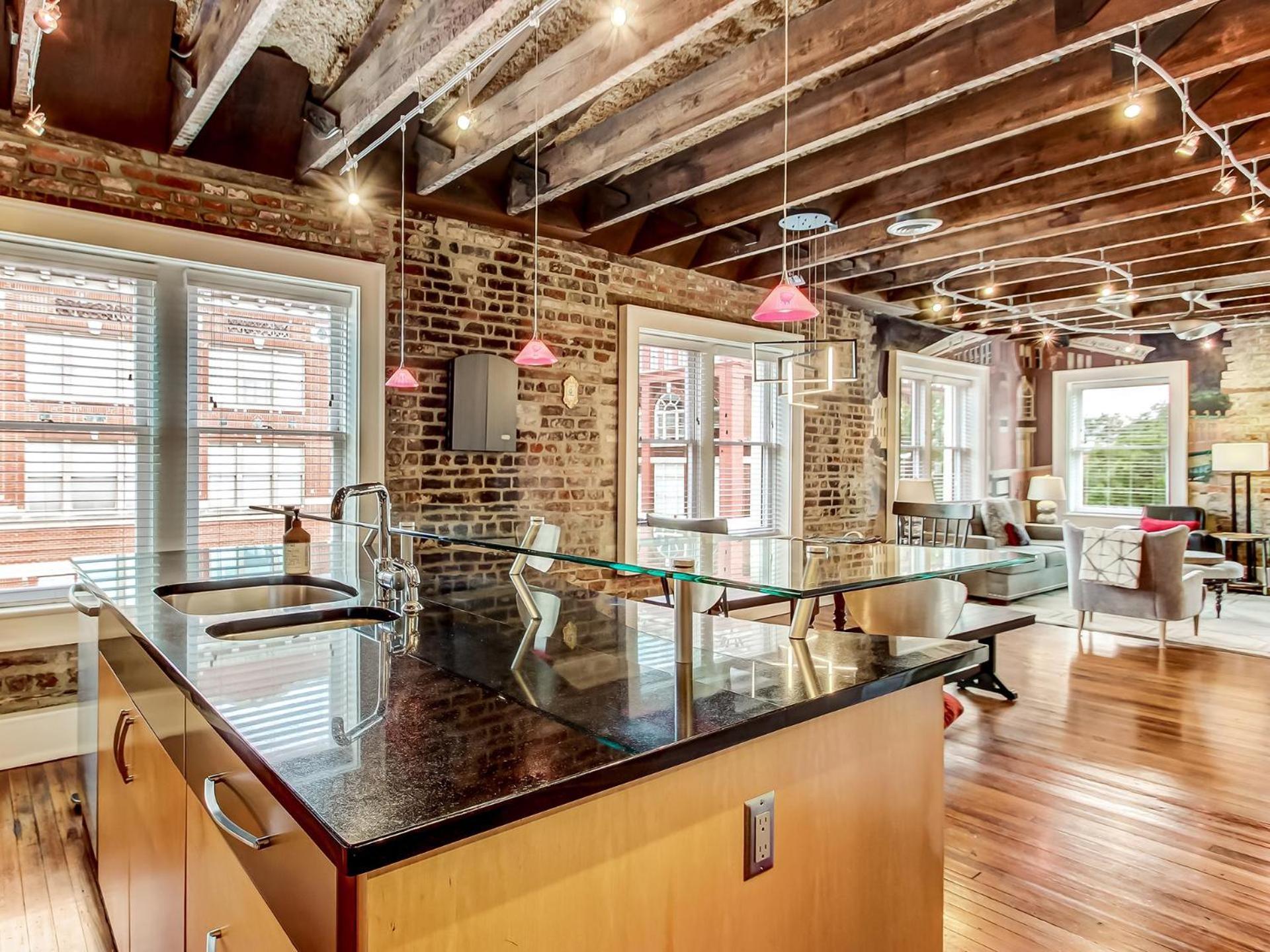 Broughton Corner Loft Apartment Savannah Exterior foto