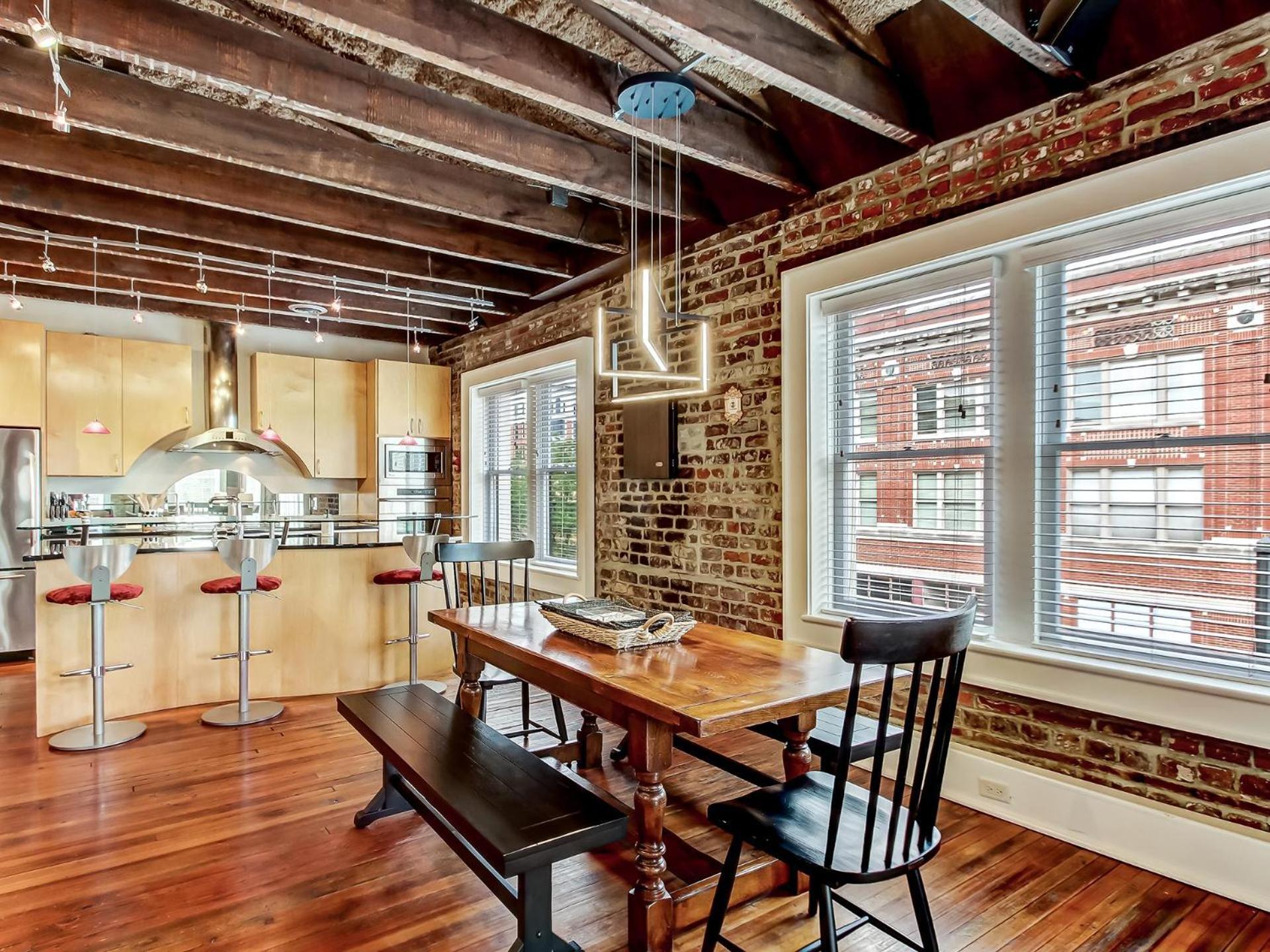 Broughton Corner Loft Apartment Savannah Exterior foto
